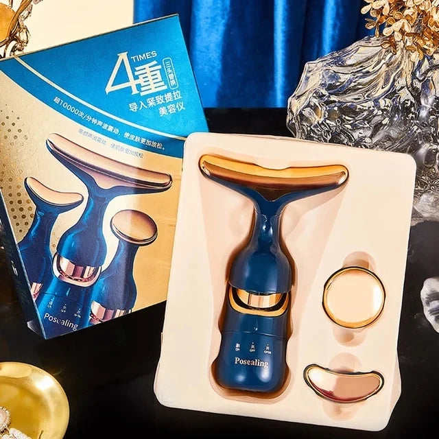 3 In 1 Facial Lifting Device Anti Aging Face Massager